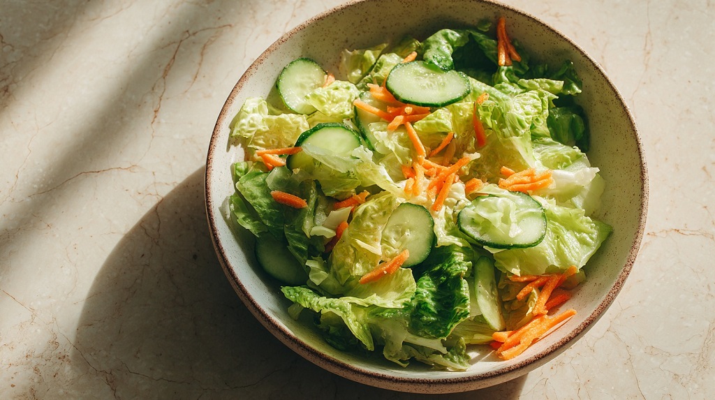 Lagana salata od krastavca, šargarepe i kupusa